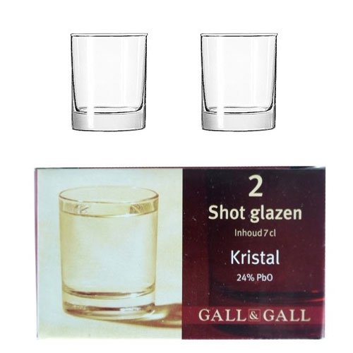 Stikliukai GALL & GALL, 70 ml, 2 vnt.