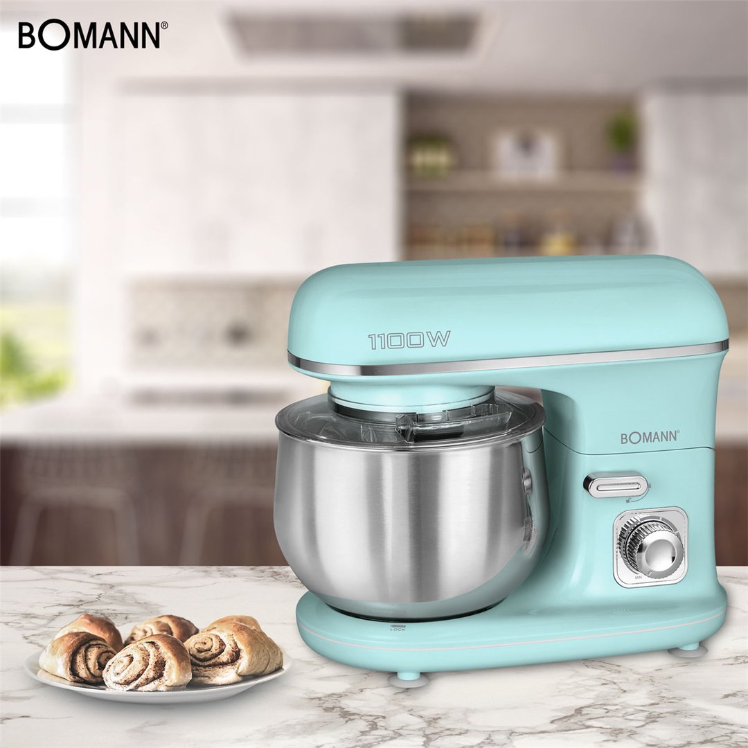 Virtuvinis kombainas Bomann KM 6030 CB,mėtų spalva