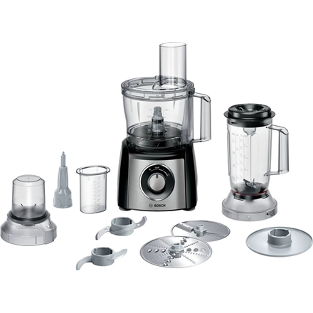 Bosch | Food Processor MultiTalent 3 Plus | MCM3PM386 | 900 W | Number of speeds 2 | Bowl capacity