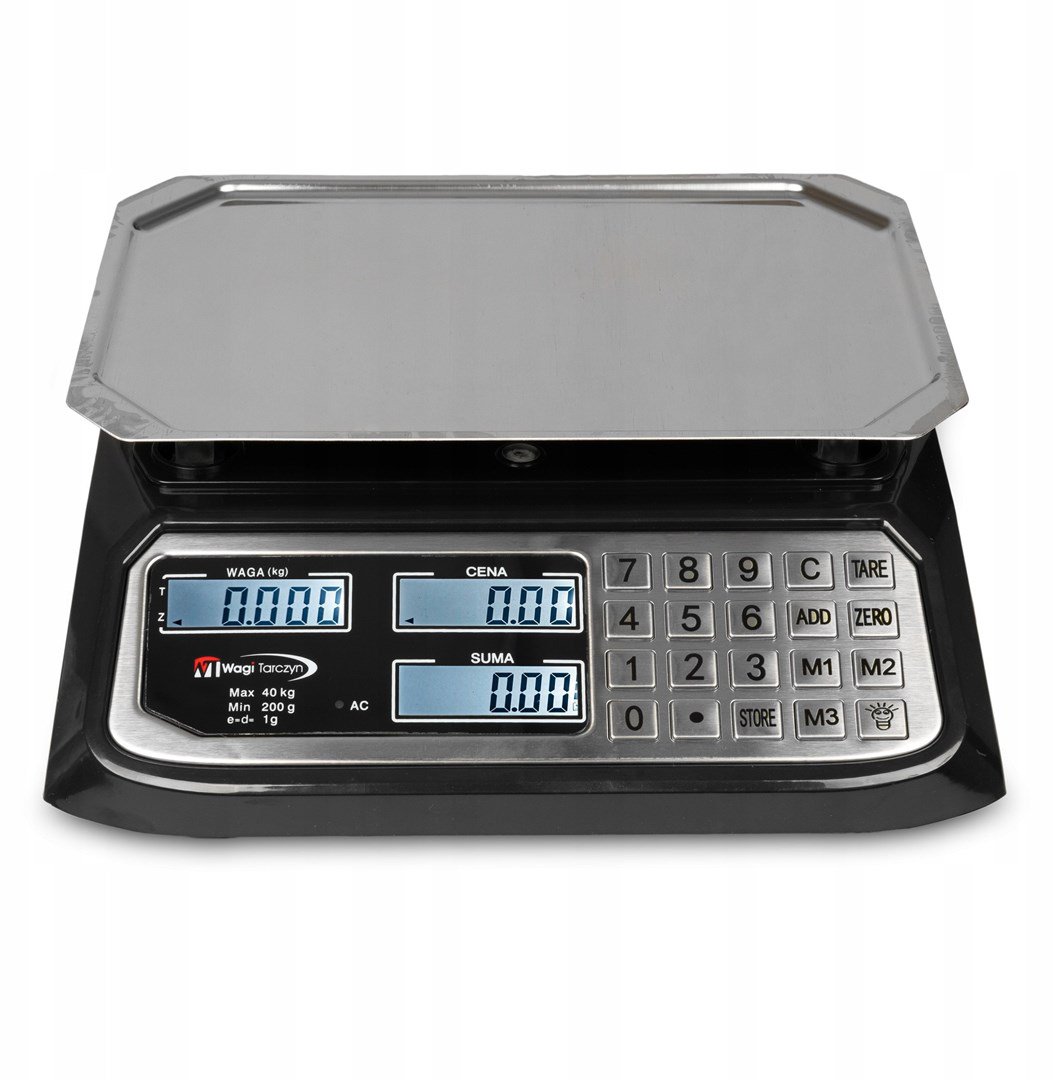 Elektroninės svarstyklės WAGI TARCZYN WT-1015 40kg