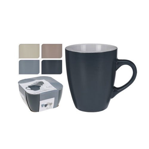 Puodelių rinkinys TABLEWARE COLLECTION, 340 ml, 4 vnt.
