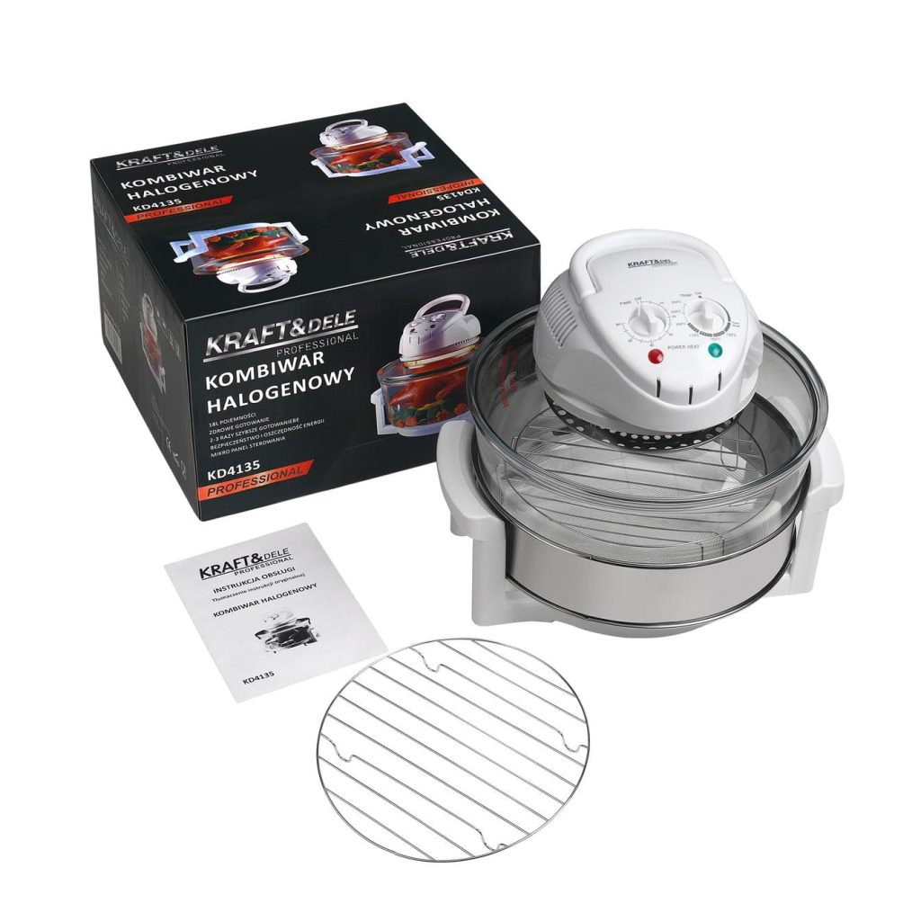 Halogeninė konvekcinė mini orkaitė 18L KD4135