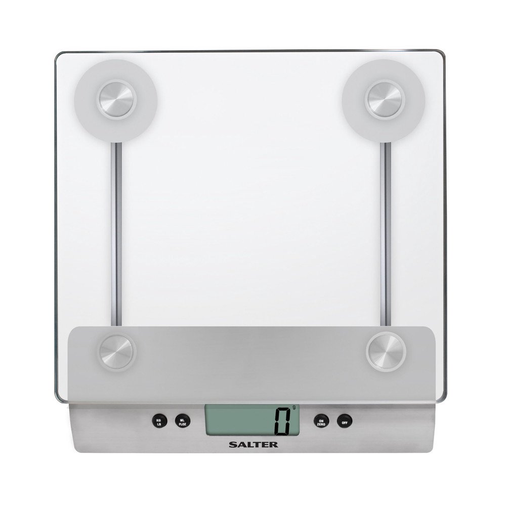 Salter 3003 SSSVDRCEU16 Aquatronic Glass Digital Kitchen Scale