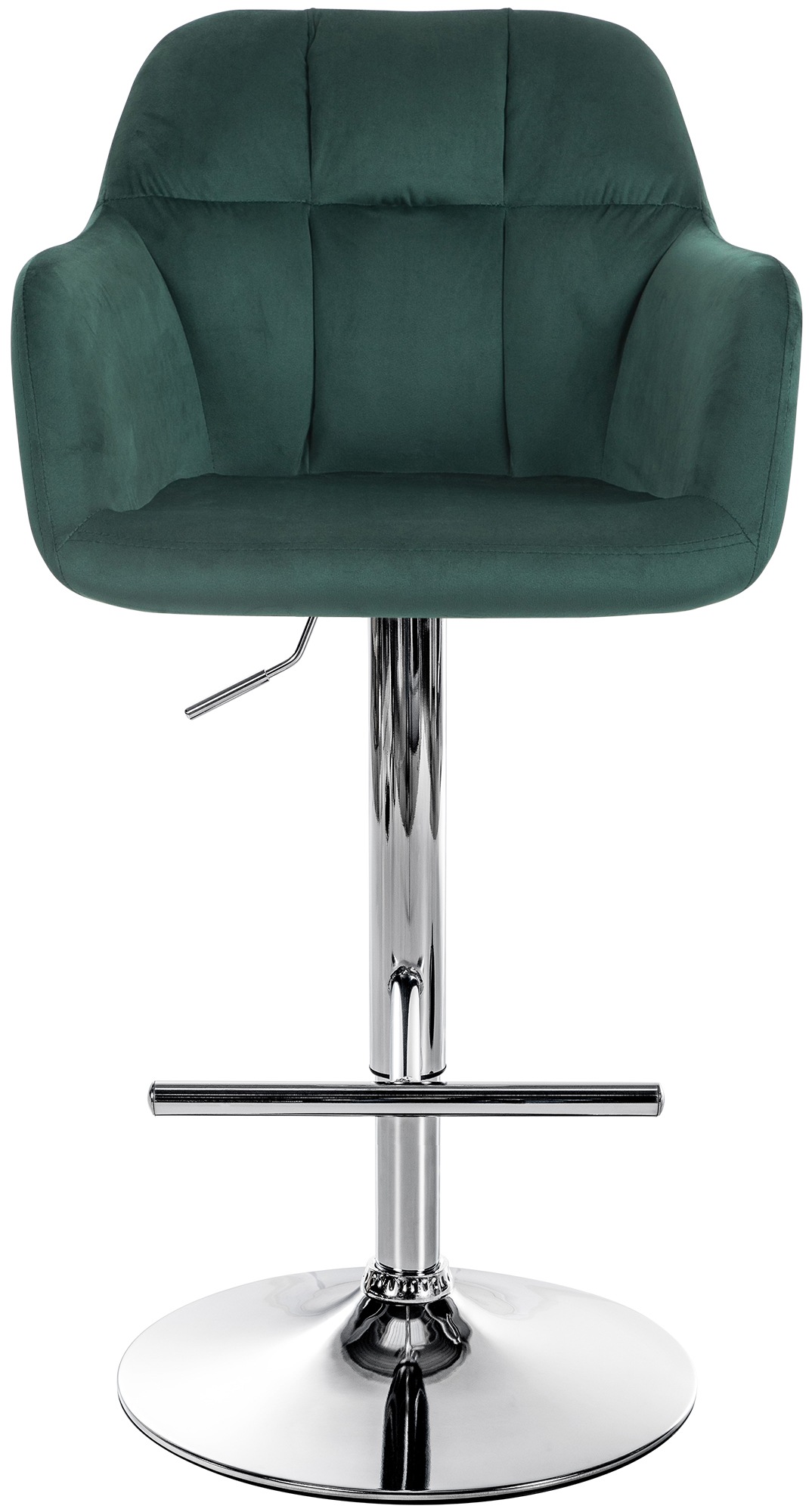 Baro kėdė "Natoma Velvet" chromuota