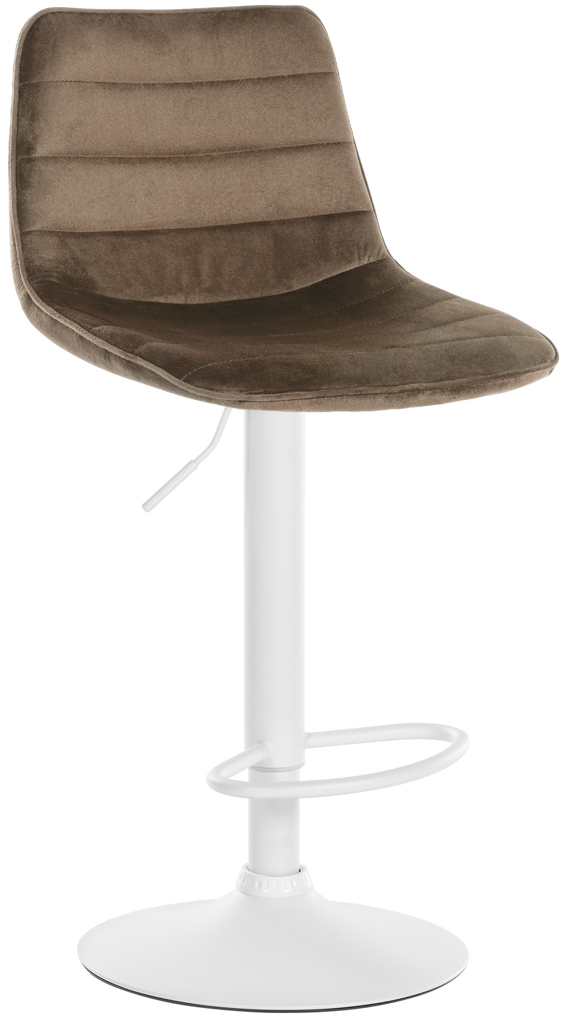 Baro kėdė "Lex velvet" balta