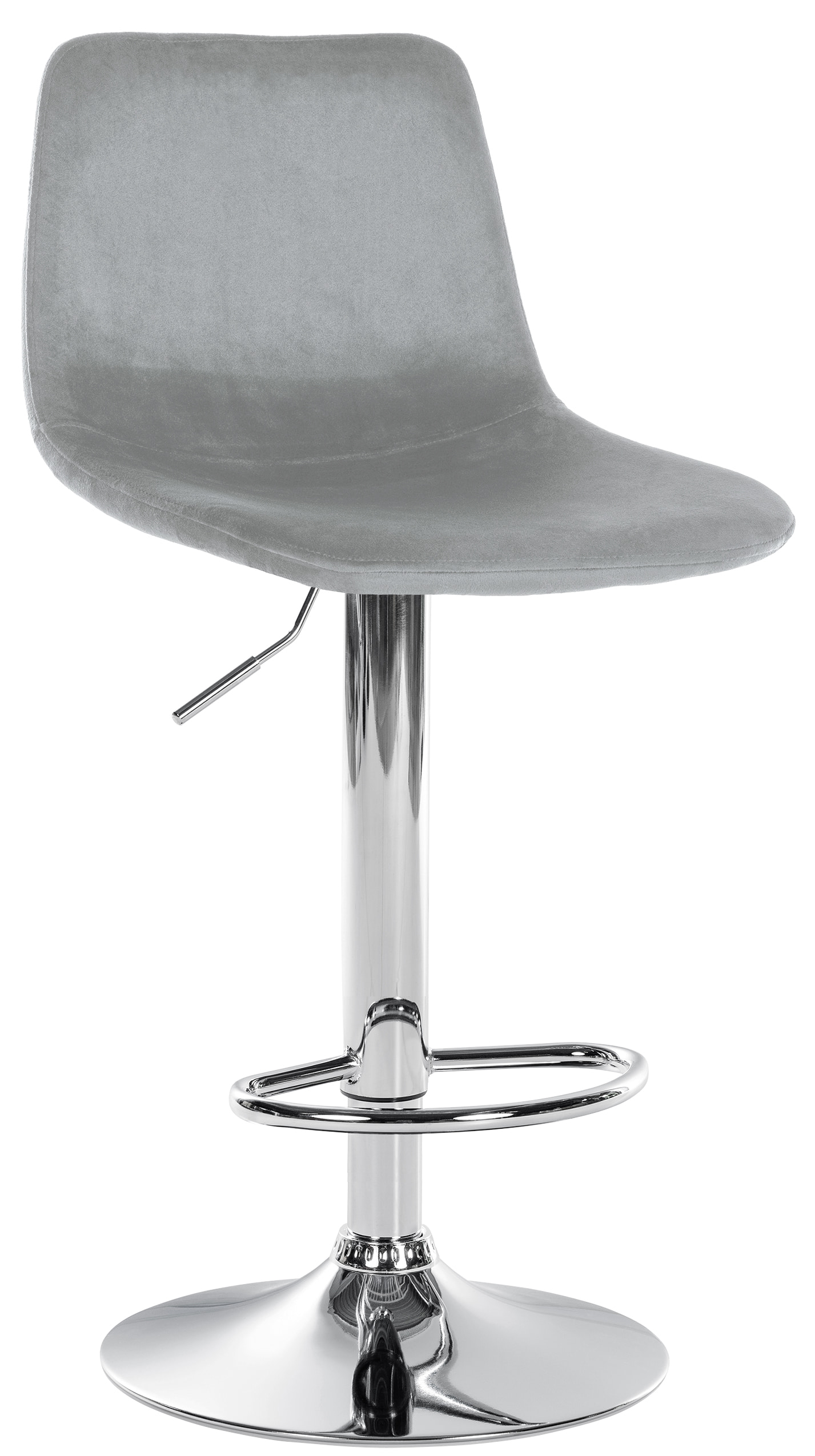 Baro kėdė "Divo Velvet Chrome
