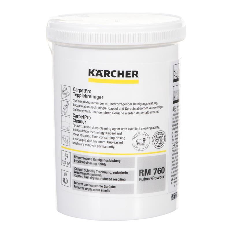 Kilimų valymo priemonė KARCHER CarpetPro RM 760 Classic 6.295-849.0, milteliai 800g