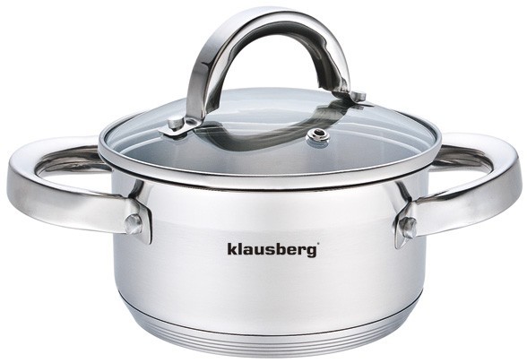 Puodas, plieninis, Ø12cm, 0,5l, Klausberg KB-7120