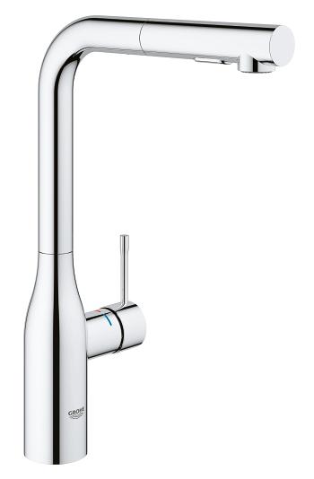 Grohe Essence virtuvinis maišytuvas su ištraukiamu dušiuku, chromas