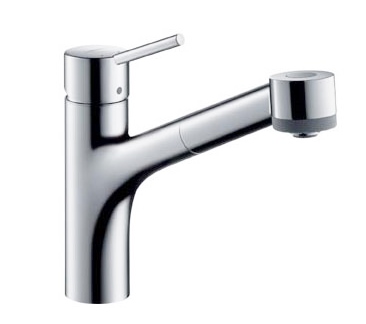 Hansgrohe Talis S virtuvės praustuvo maišytuvas su ištraukiamu dušeliu 32841000