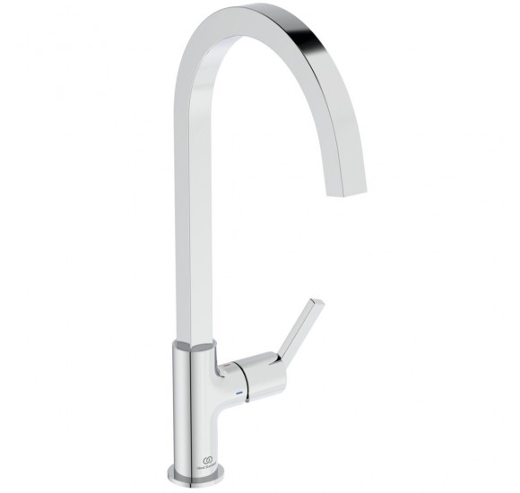 Virtuvinis maišytuvas Ideal Standard Gusto Square BD411, pasirenkama spalva : Spalva - Šlifuotas paviršius - vario