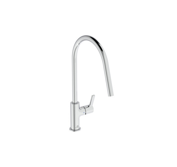 Virtuvinis maišytuvas Ideal Standard Gusto Round BD409, chromo spalvos : Spalva - Chromas
