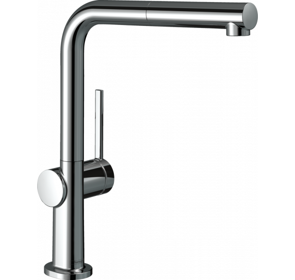 Hansgrohe Talis 270 maišytuvas plautuvei su ištraukiama žarna, pasirenkama spalva : Spalva - Nerūdijančio plieno