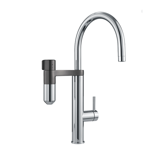 Franke Vital Capsule Filter J-spout maišytuvas plautuvei, pasirenkama spalva : Spalva - Chromas