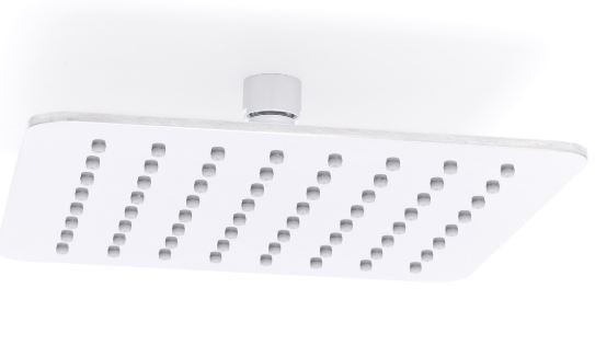 Stacionari dušo galva Optima, kvadratinė 200x200 mm