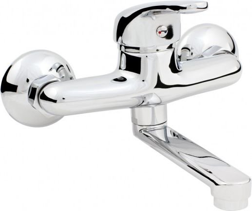 Basin battery Hydroland chrome wall joker (5900308736357)