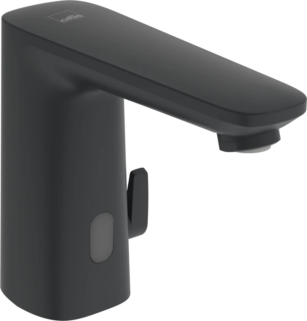Praustuvo maišytuvas Oras Electra Safety, 3 V, BLUETOOTH, juodas matinis