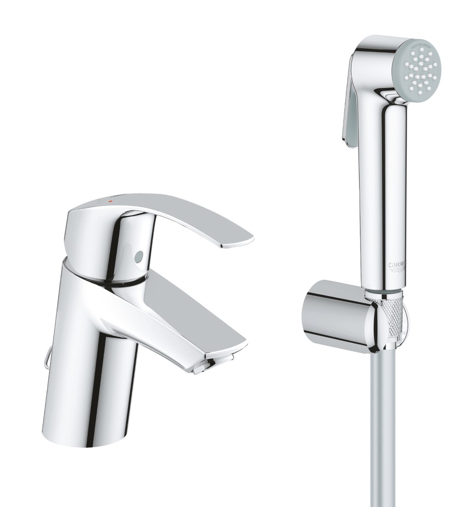Praustuvo maišytuvas Grohe Eurosmart New, S-dydis, su Bidetta dušeliu