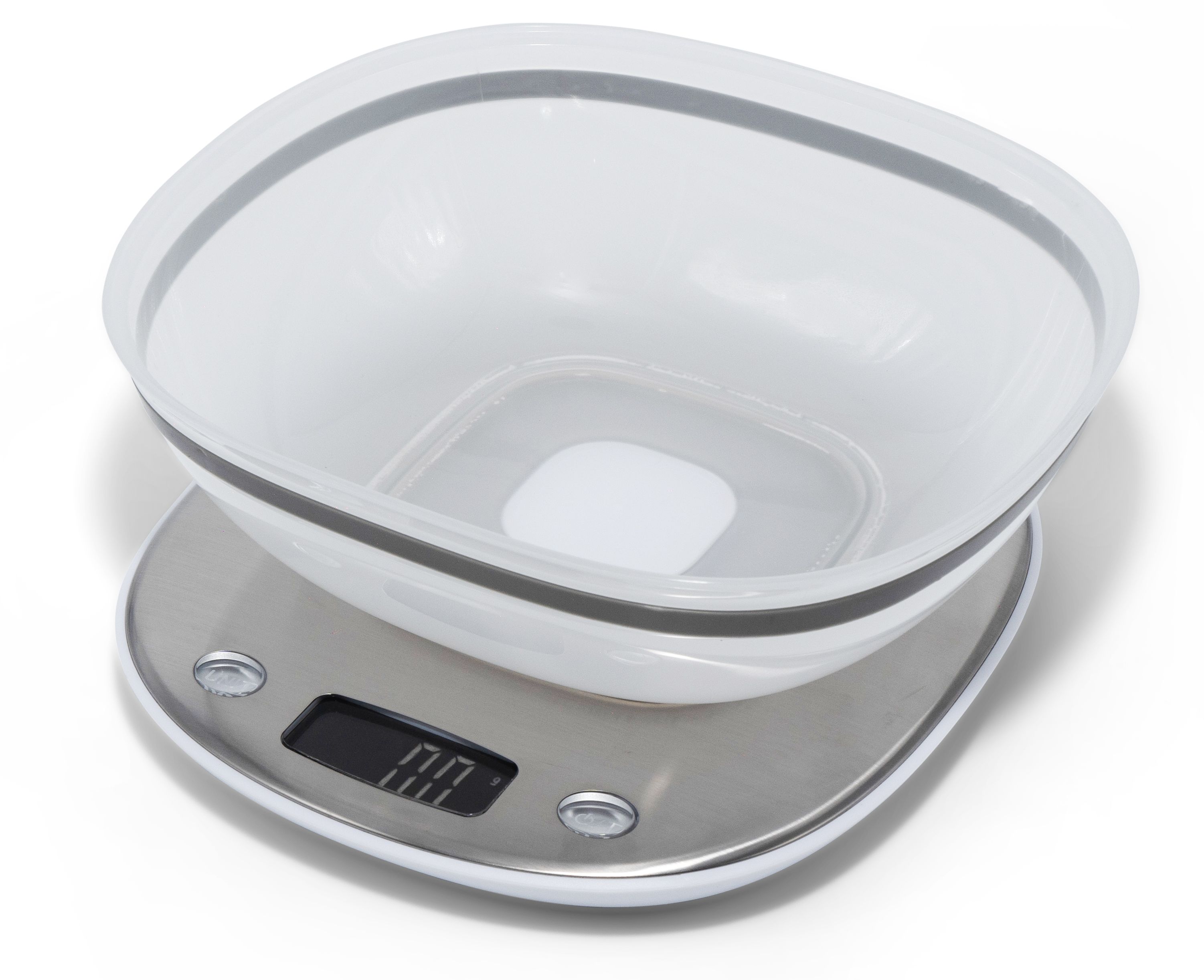 Virtuvinės svarstyklės TERRAILLON 15254 Macaron+  Frosted & Bowl, 5kg /0,5g./1g.