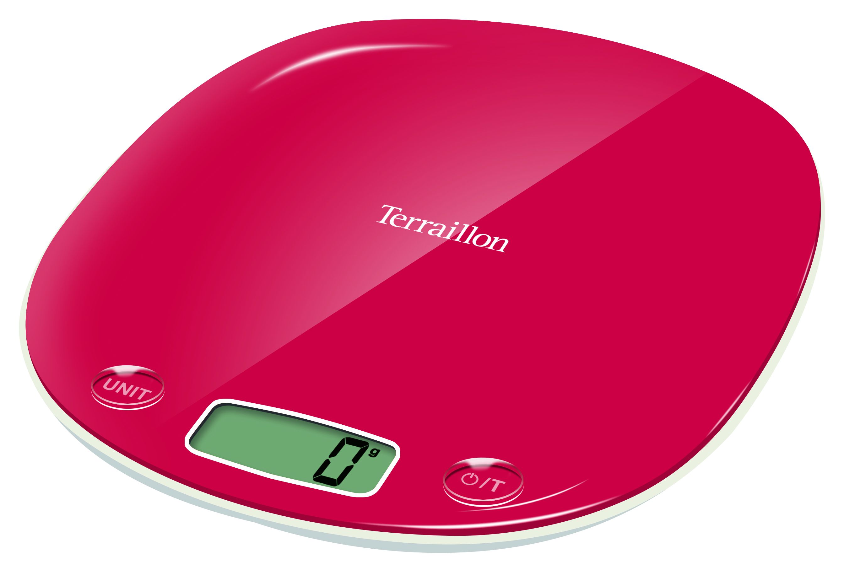Virtuvinės svarstyklės TERRAILLON 15250 Macaron+ Framboise, 5kg /0,5g./1g.