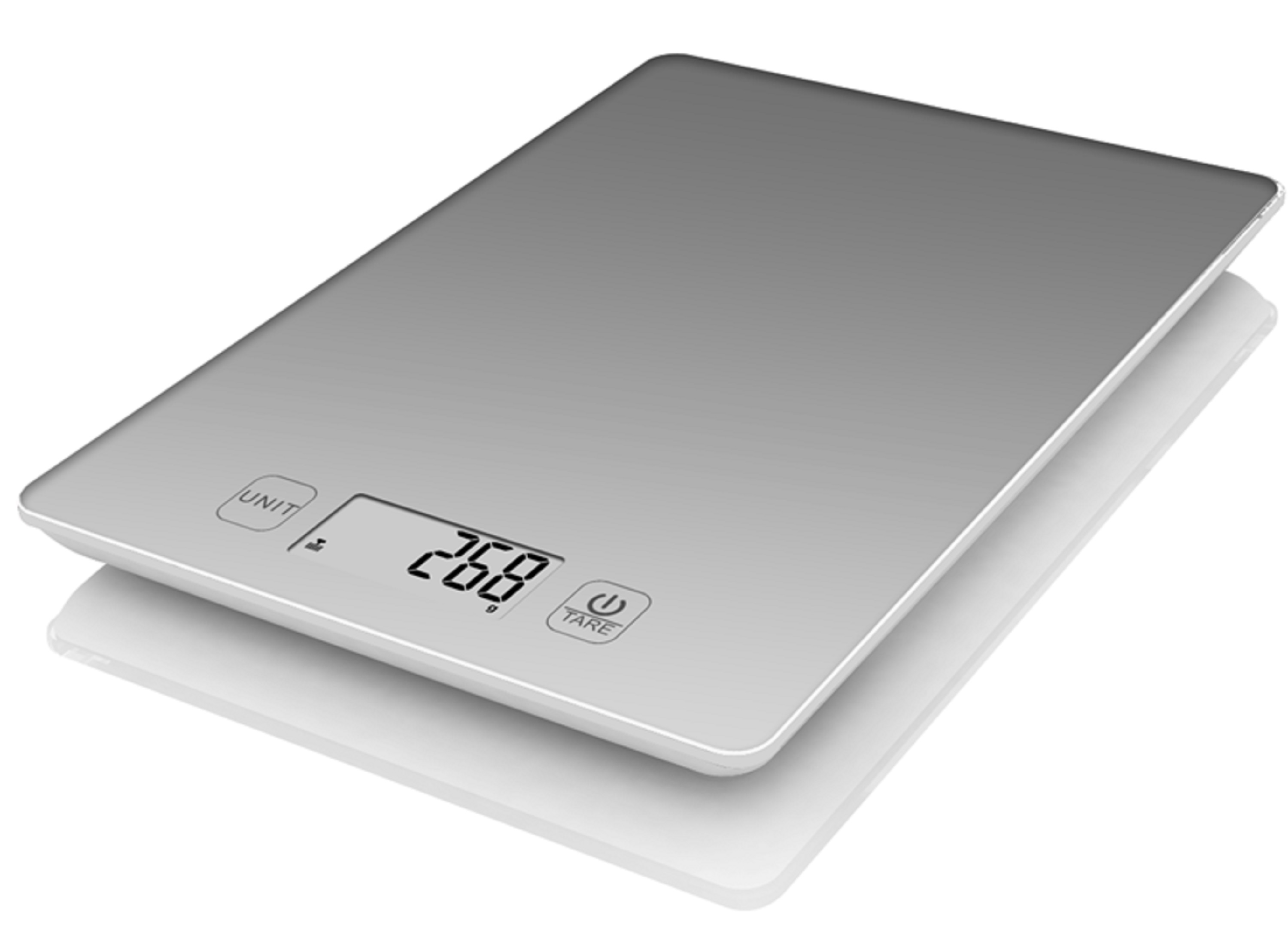 Virtuvinės svarstyklės TERRAILLON 15124 / 14524 First Grey, 3kg /1g.