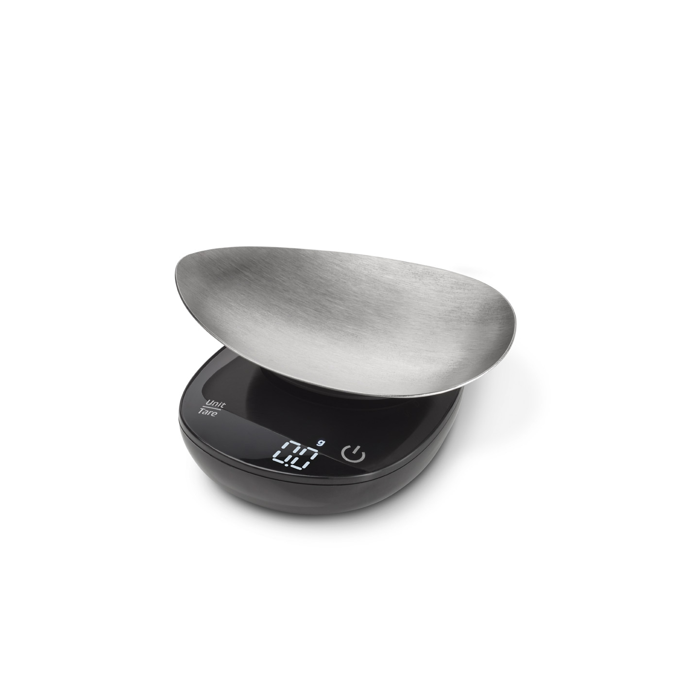 Virtuvinės svarstyklės Caso Precision Weighing Scale FinoCompact Graduation 1 g, Maximum weight (capacity) 0.5 kg, Display type LED, Black/Stainless S