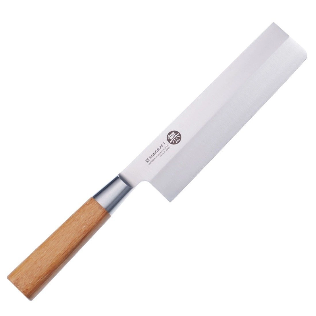 Suncraft MU BAMBOO Usuba peilis 167mm MU-08