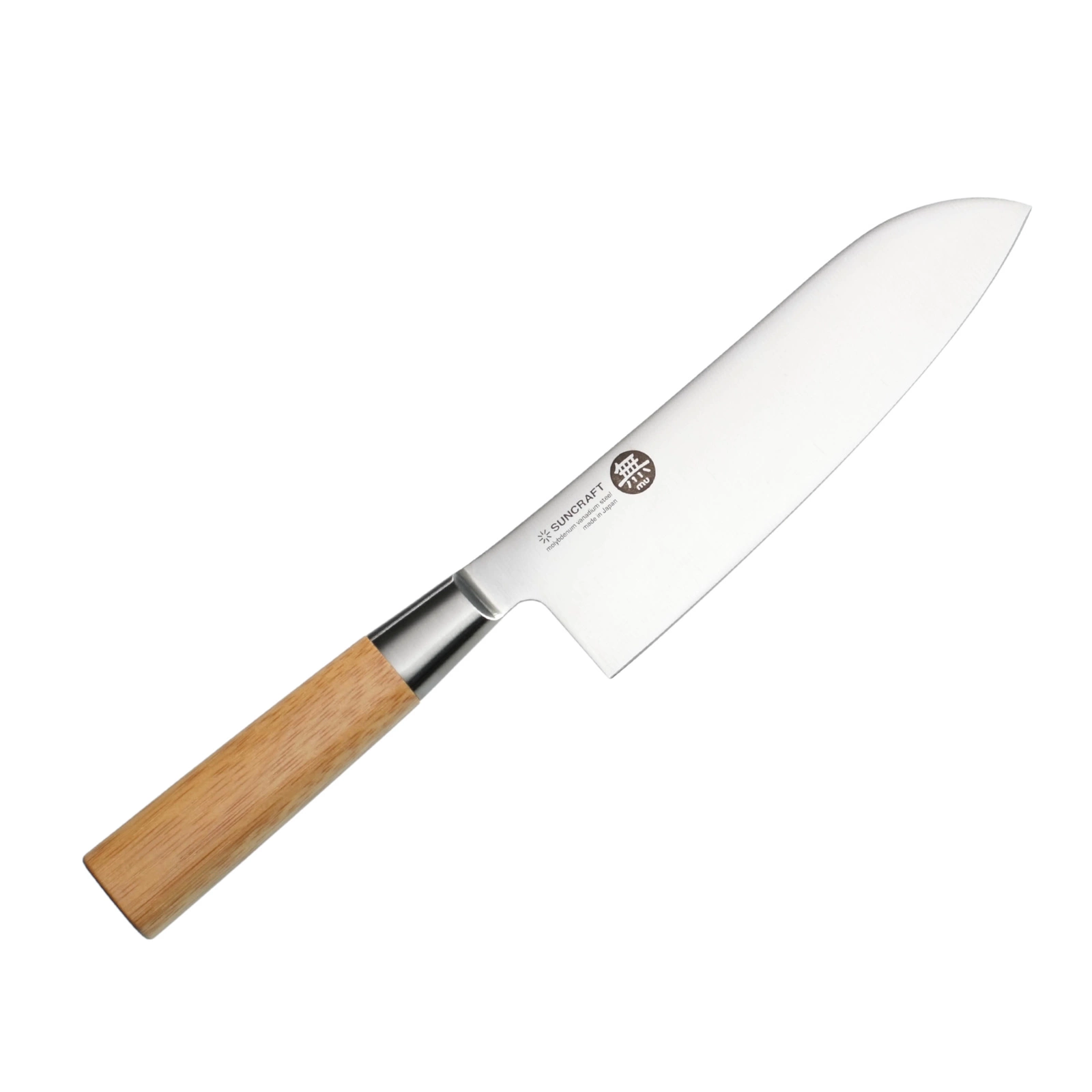 Suncraft MU BAMBOO Santoku peilis 167mm MU-03