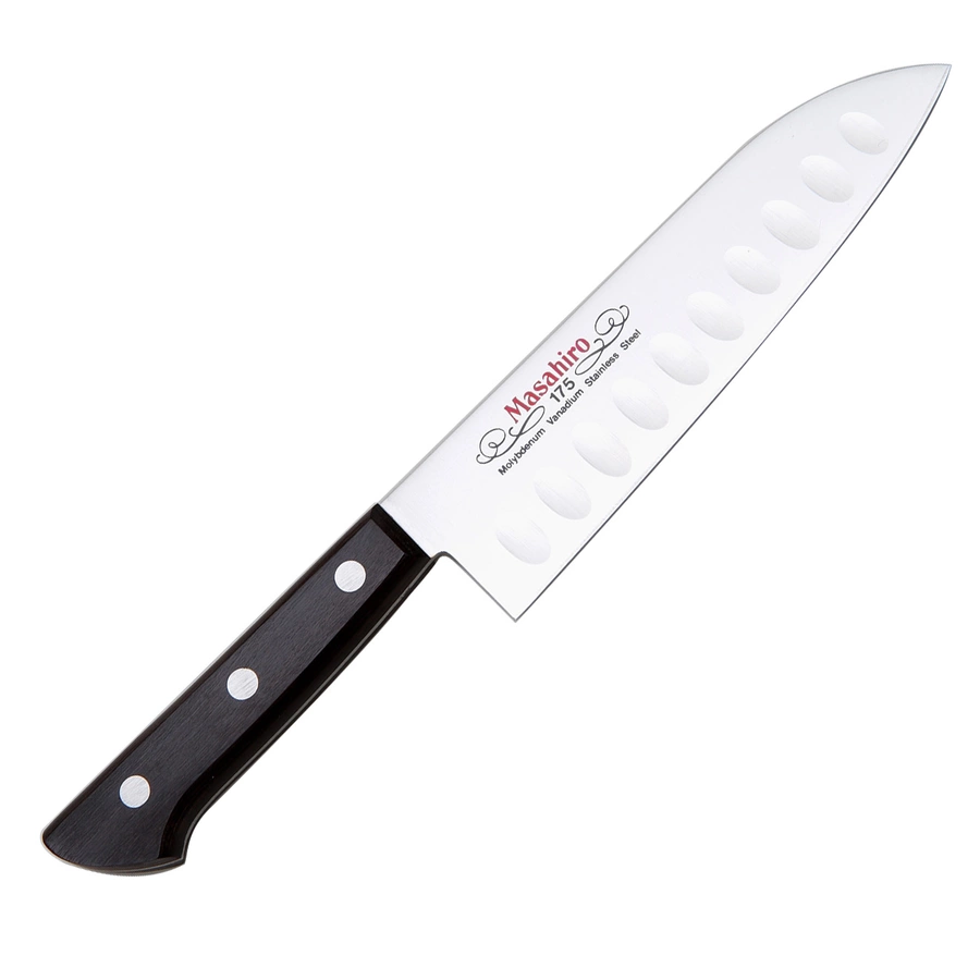 Masahiro BWH Santoku Dimple peilis 175mm