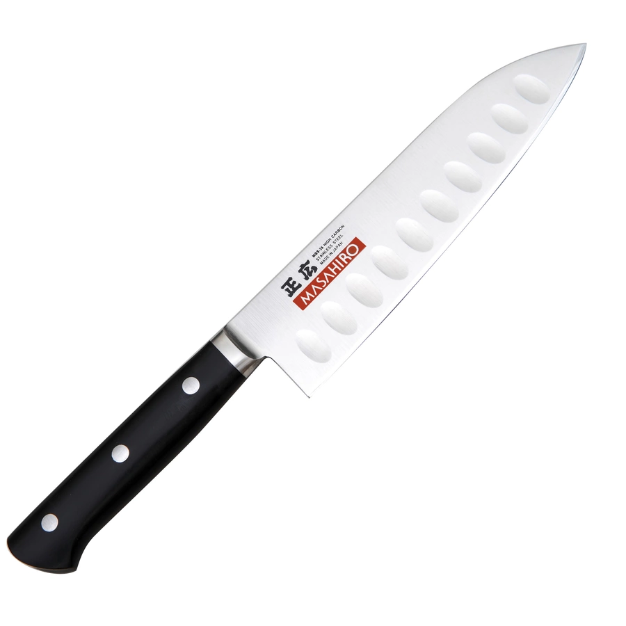 Masahiro MV-H Santoku Dimple peilis 175mm