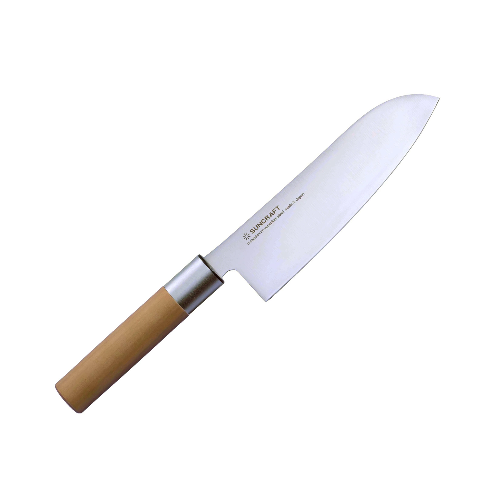 Suncraft SENZO JAPANESE Santoku peilis 167mm WA-04