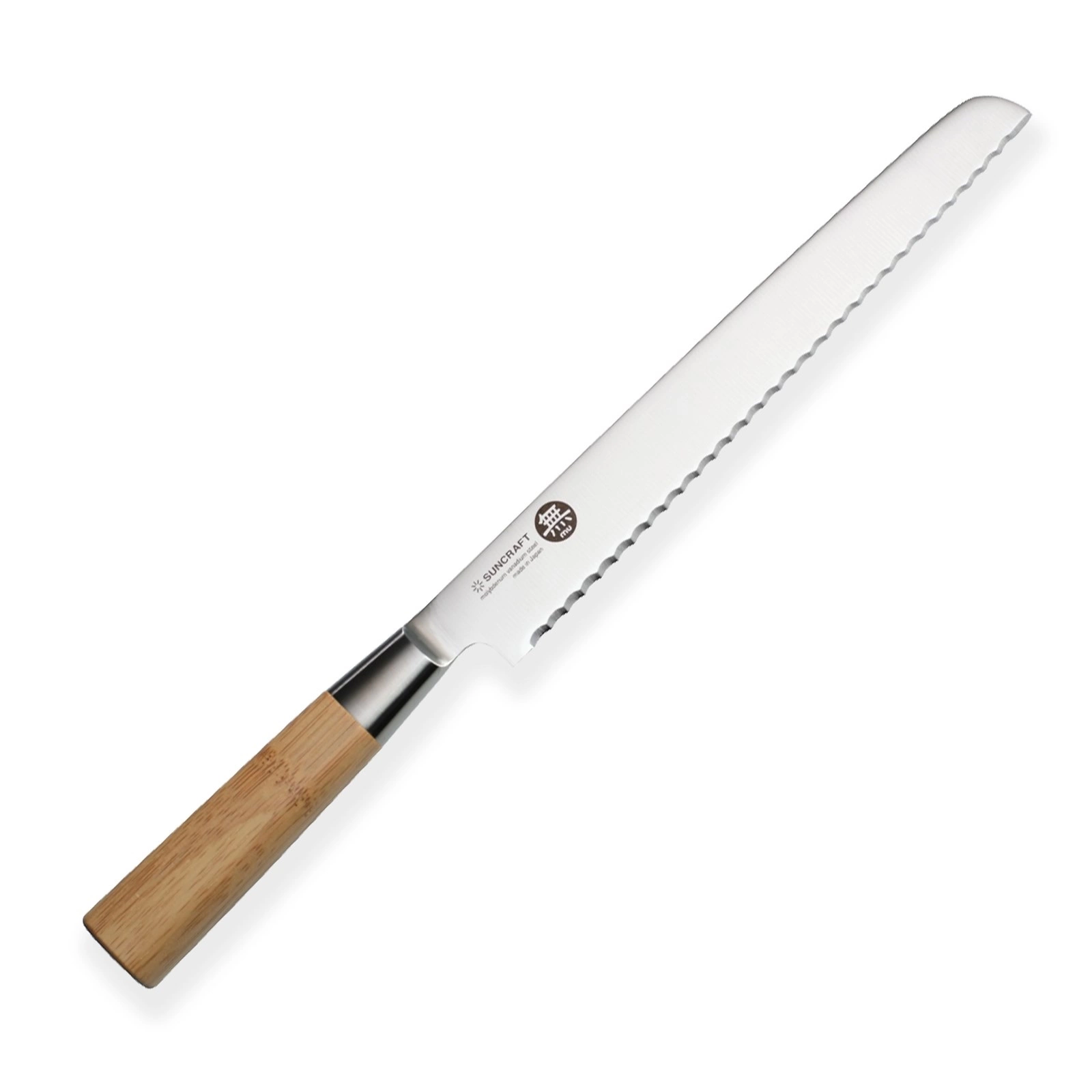 Suncraft MU BAMBOO Bread peilis 220mm MU-06