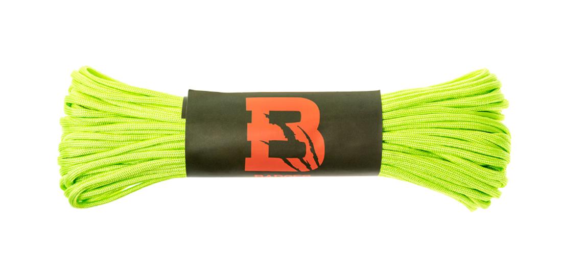 Virvutė PARACORD BADGER OUTDOOR 550 Neon Yellow 30 M TLT išsiuntimas 2-4 d.