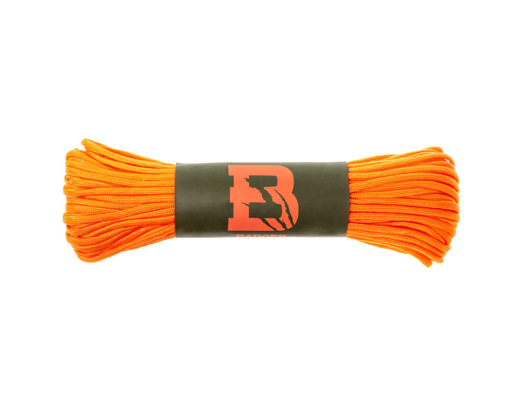 Virvutė PARACORD BADGER OUTDOOR 550 oranžinė 30 M TLT išsiuntimas 2-4 d.