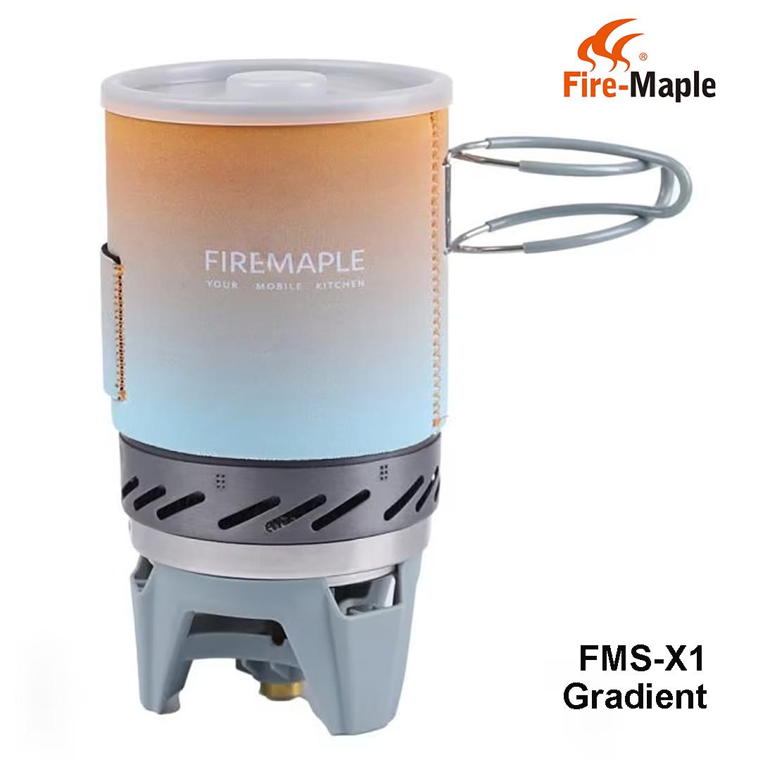 Turistinė dujunė viryklė su puodu Fire-Maple FMS-X1 Gradient BLT išsiuntimas 1-3 d.