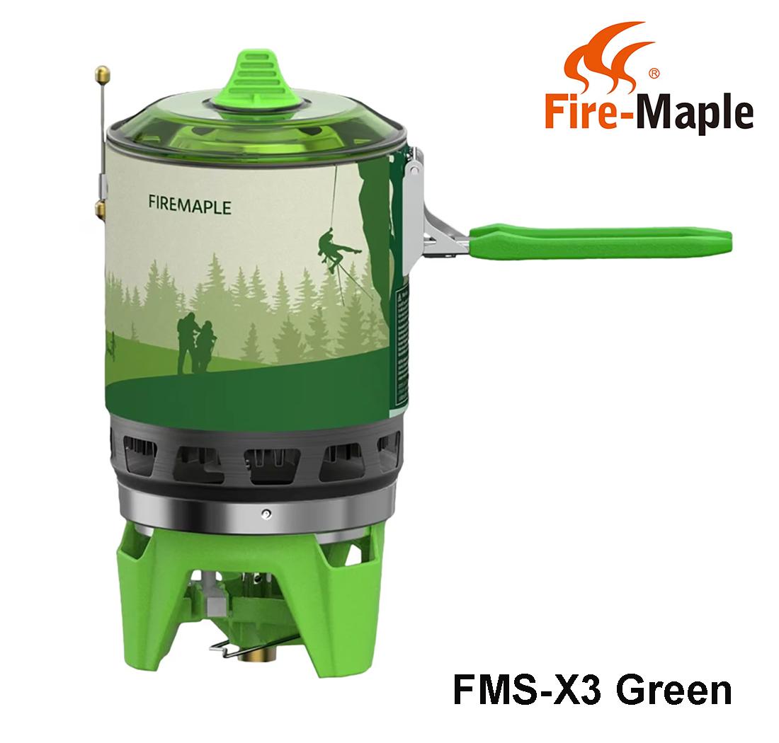 Fire-Maple FMS-X3 Kelioninė viryklė su puodu Green MLP išsiuntimas 9 d.