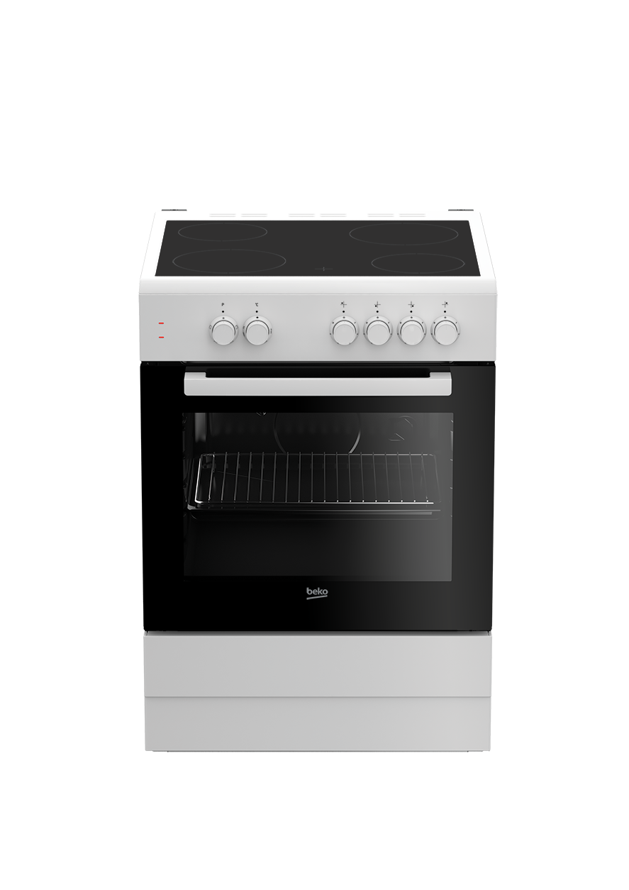 Elektrinė viryklė su elektrine orkaite BEKO FSS67000GW, 60 cm