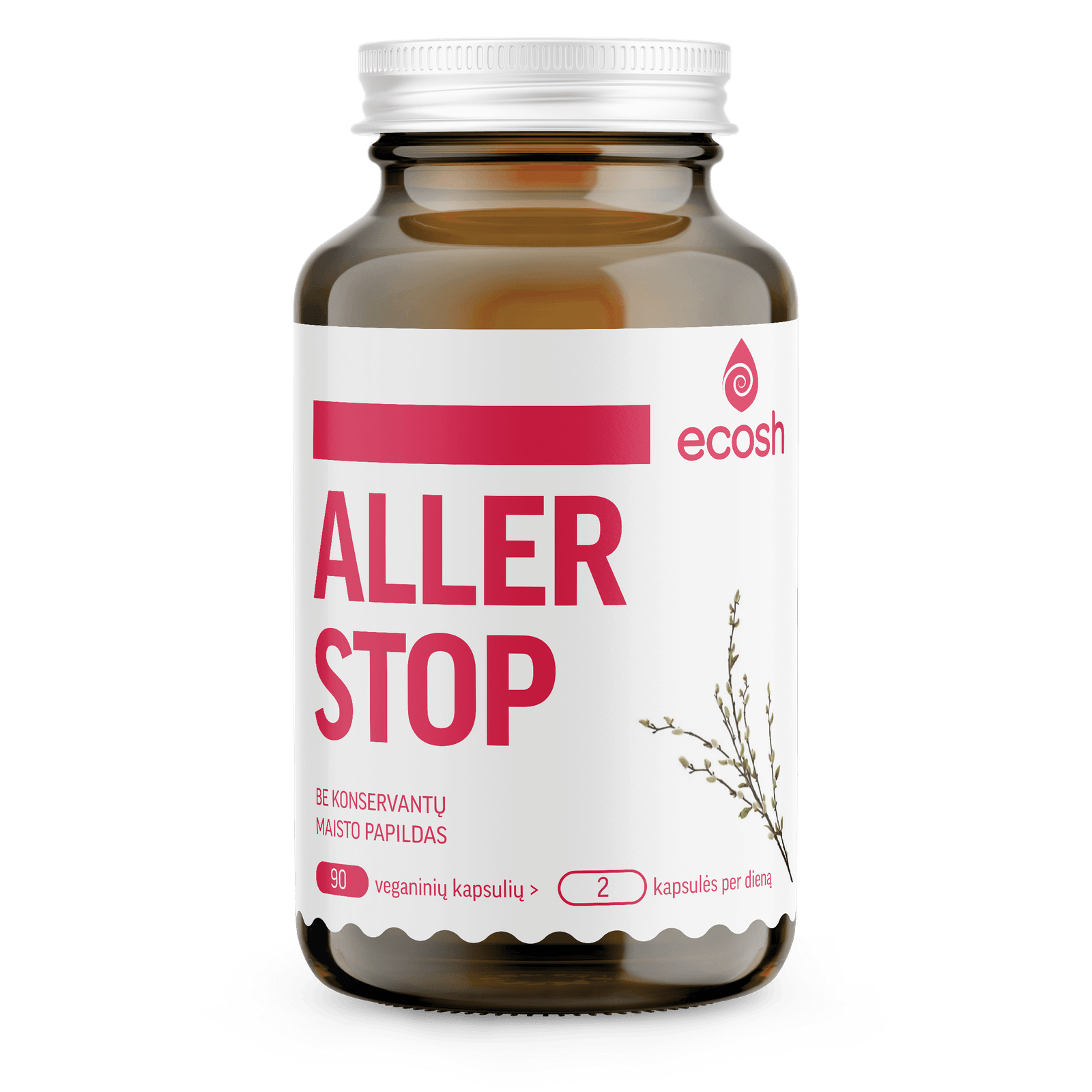 ECOSH Aller Stop, 90 kapsulių