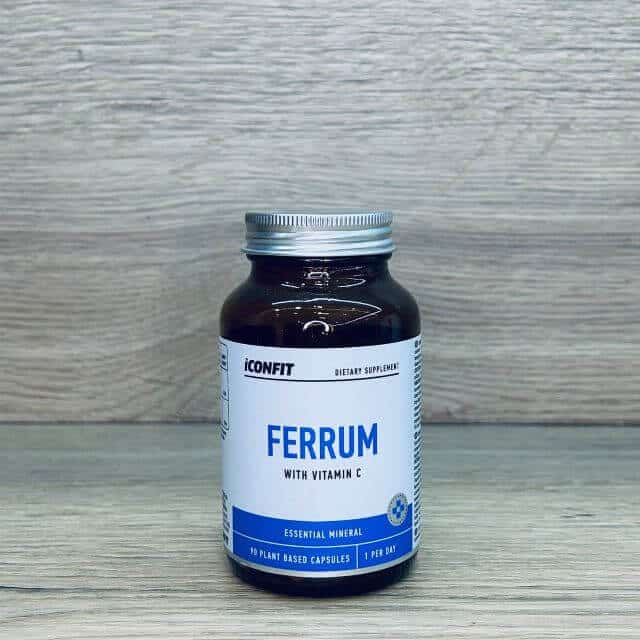 Iconfit Ferrum + Vitamin C - 90 kaps.