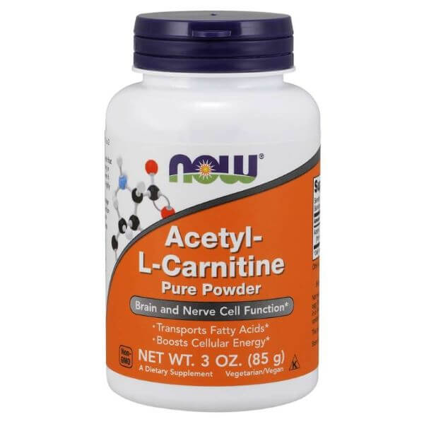 NOW Acetyl-L-Carnitine Pure Powder - 85g