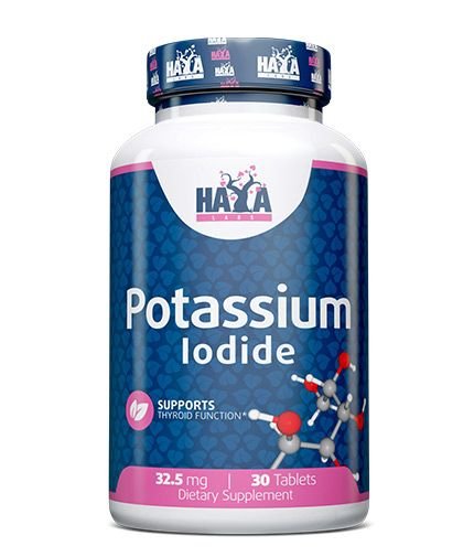 Haya Labs Potassium Iodide 30 tab.Galioja iki 2025-03-30