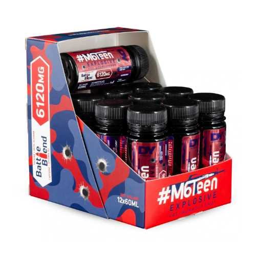 DY M6TEEN Energetinis Prieš Treniruotę, 12 x 60 ml - Persikų