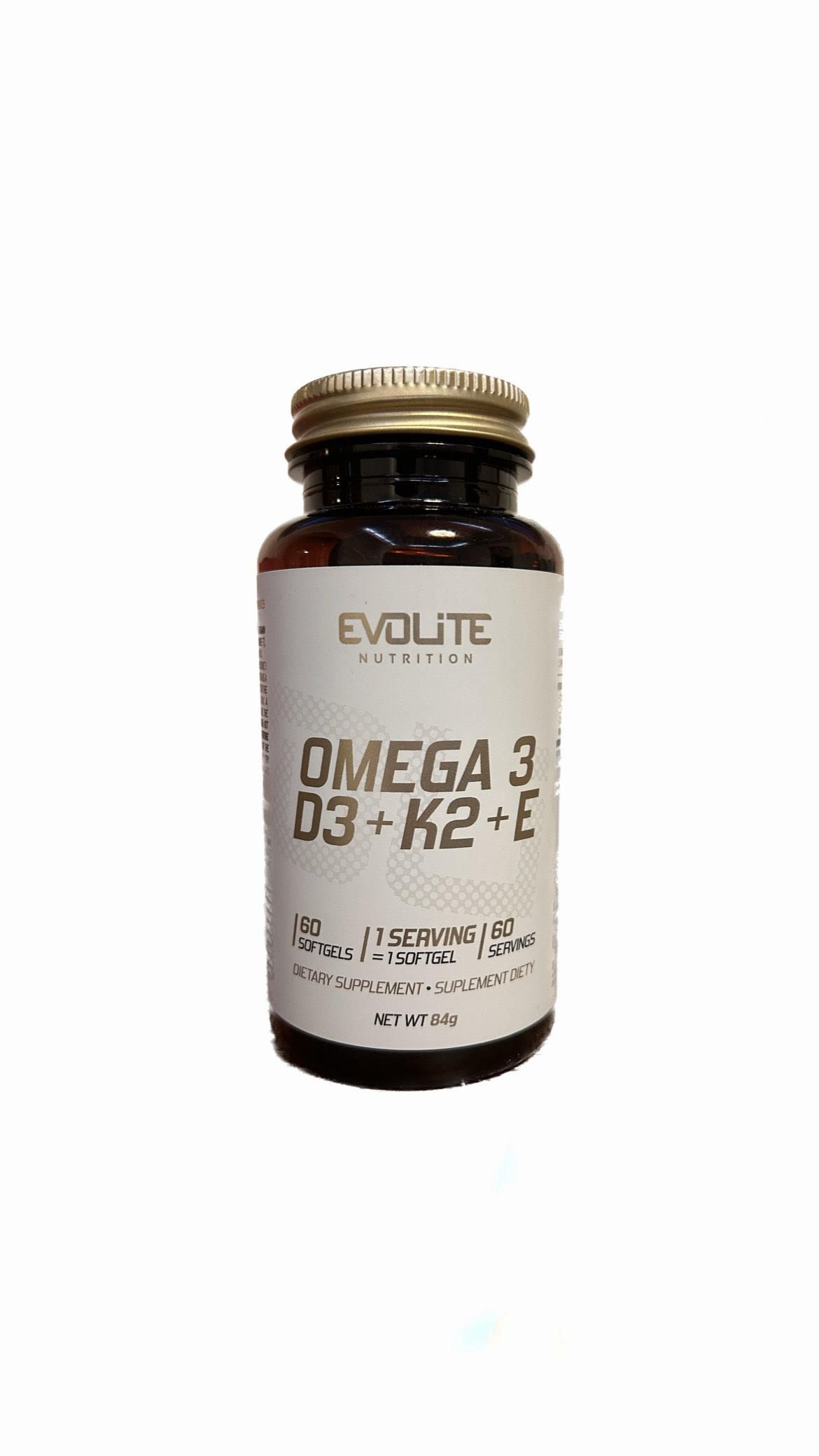 EvoLite Omega 3 + D3 + K2 + E 60 kaps.