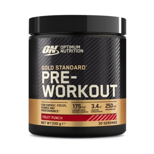 ON Gold Standard Pre-Workout, prieštreniruotinis, 330 g - Obuolių