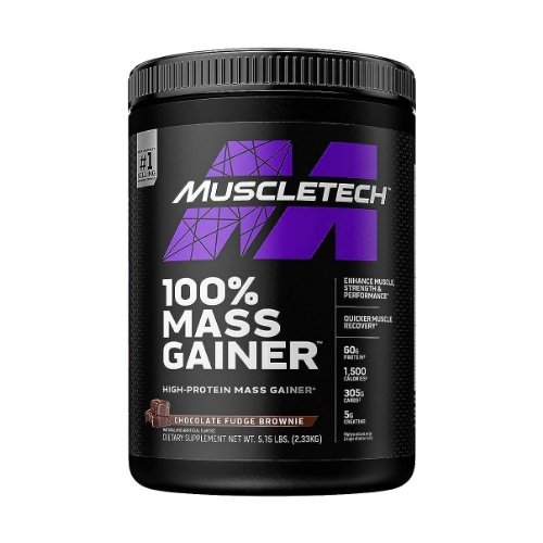 MuscleTech 100% Mass Gainer, 2.33 kg