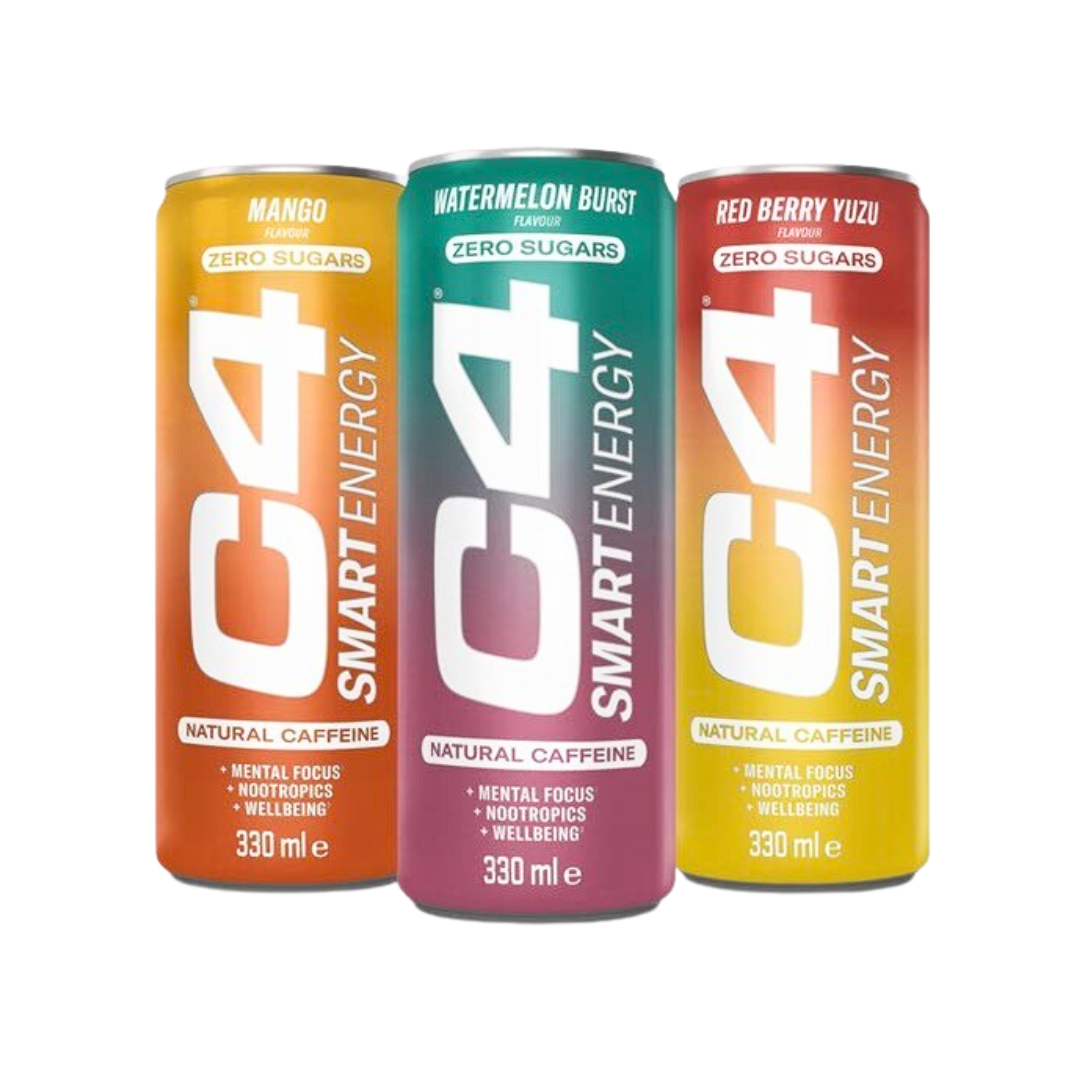 Cellucor C4 Smart Energinis gėrimas, 330 ml x 12 vnt. - Mangų