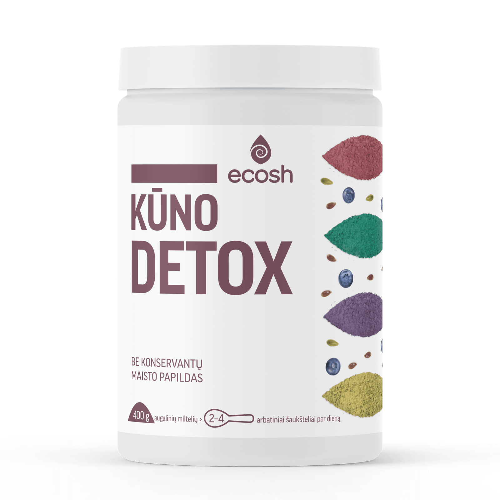 ECOSH Kūno DETOX, 400g