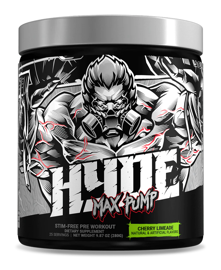 ProSupps Hyde Max Pump Stim-Free Pre Workout 280 g. - Fruit Punch skonis