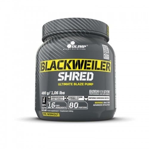 Olimp Blackweiler Shred 480 g. - Apelsinų Skonis