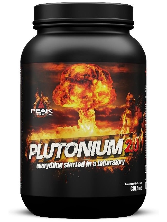 Peak Plutonium 2.0 (925 g. + 75 kaps) - Hot blood orange skonis